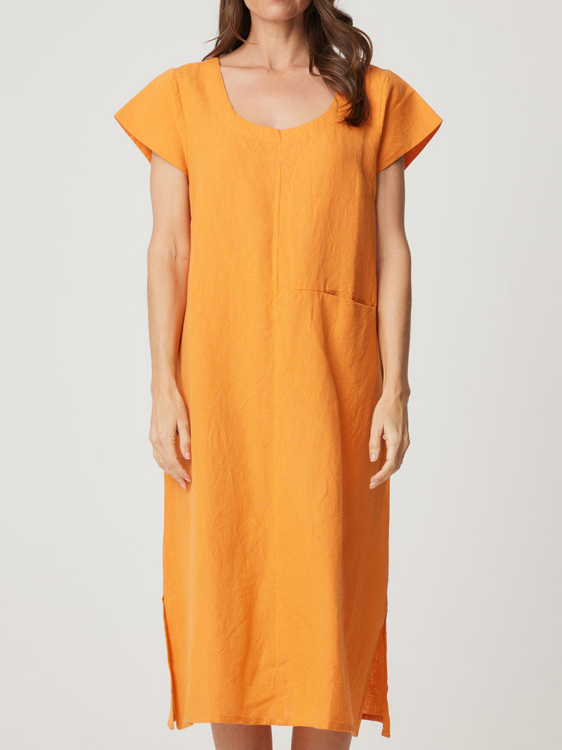 ELENA LINEN DRESS