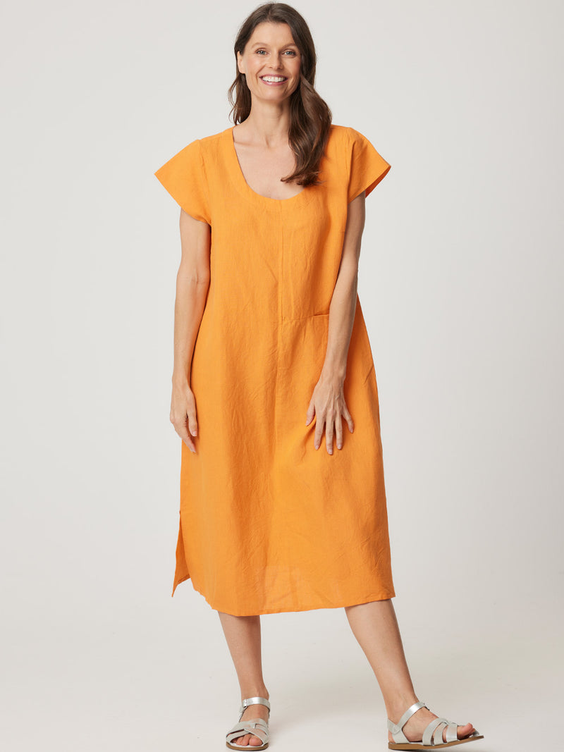 ELENA LINEN DRESS