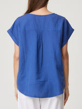 TALIA LINEN TOP