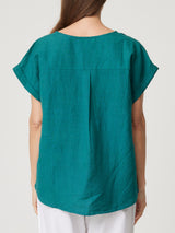 TALIA LINEN TOP