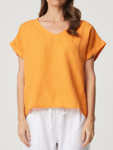 TALIA LINEN TOP