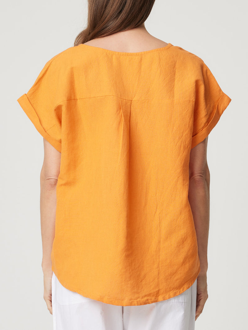 TALIA LINEN TOP