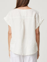 TALIA LINEN TOP