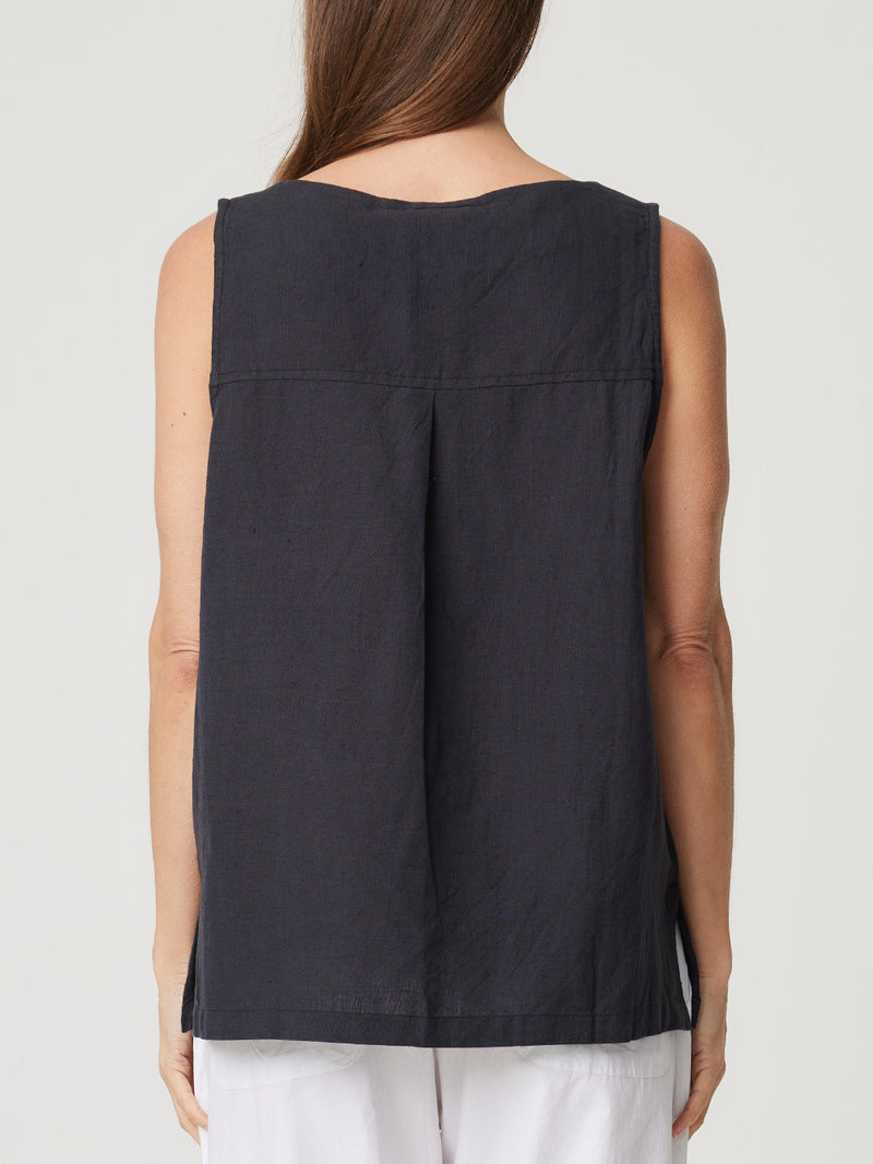 TALLIE LINEN TANK