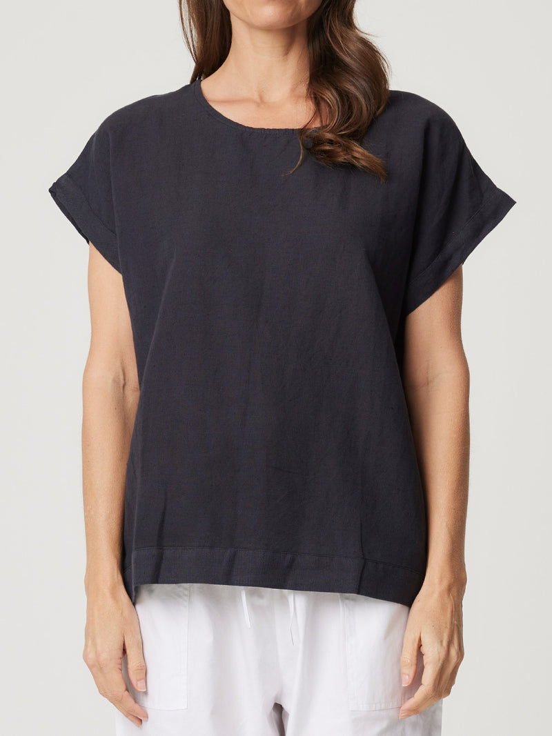 VICKY LINEN TOP