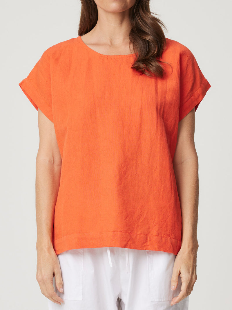 VICKY LINEN TOP