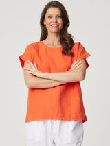 VICKY LINEN TOP