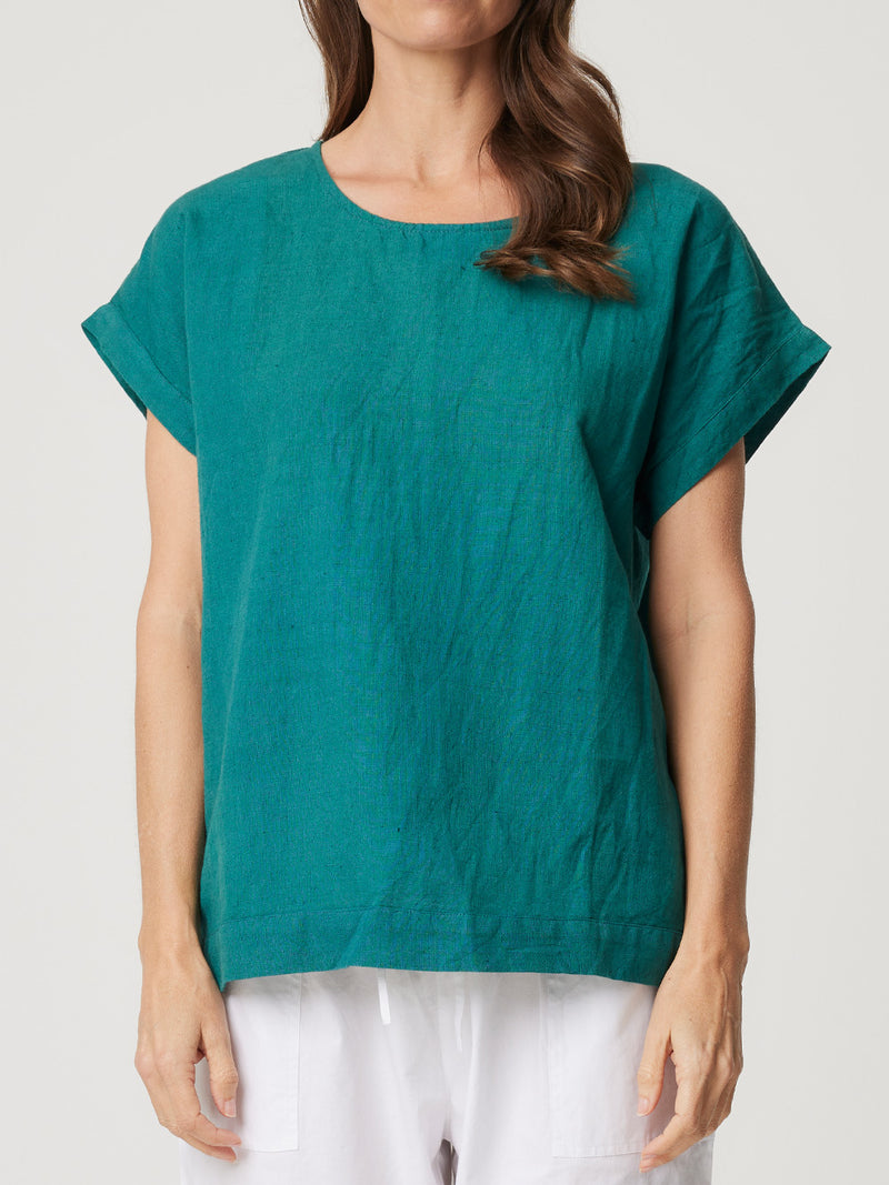 VICKY LINEN TOP