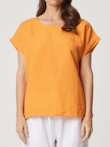 VICKY LINEN TOP