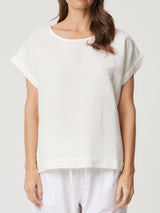 VICKY LINEN TOP