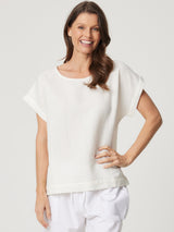 VICKY LINEN TOP