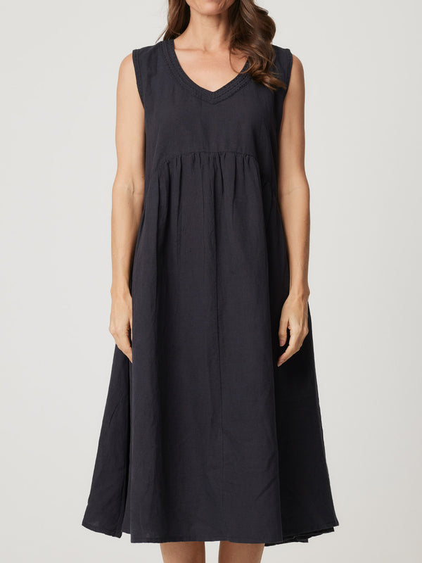 SAVITA LINEN DRESS