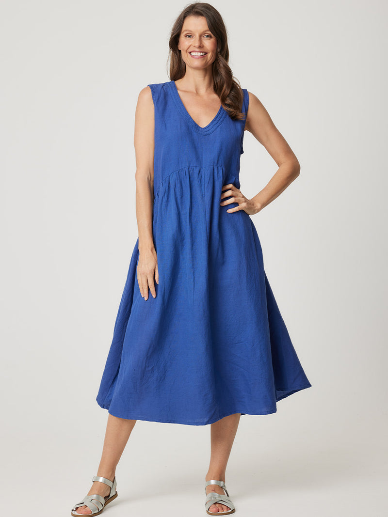 SAVITA LINEN DRESS