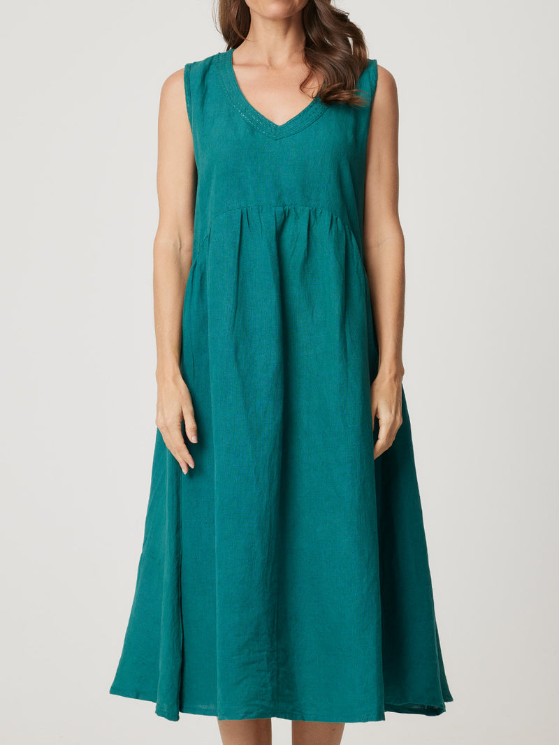 SAVITA LINEN DRESS