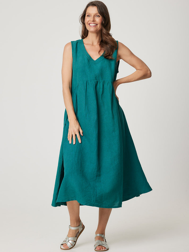 SAVITA LINEN DRESS