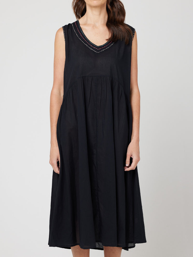 SAVITA LINEN DRESS