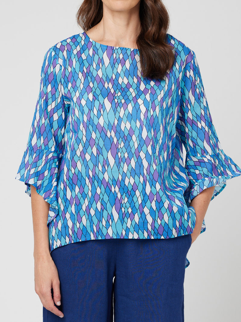 FLARE SLEEVE TOP