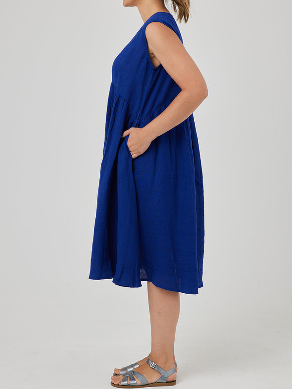 SAVITA LINEN DRESS