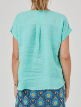 TALIA LINEN TOP