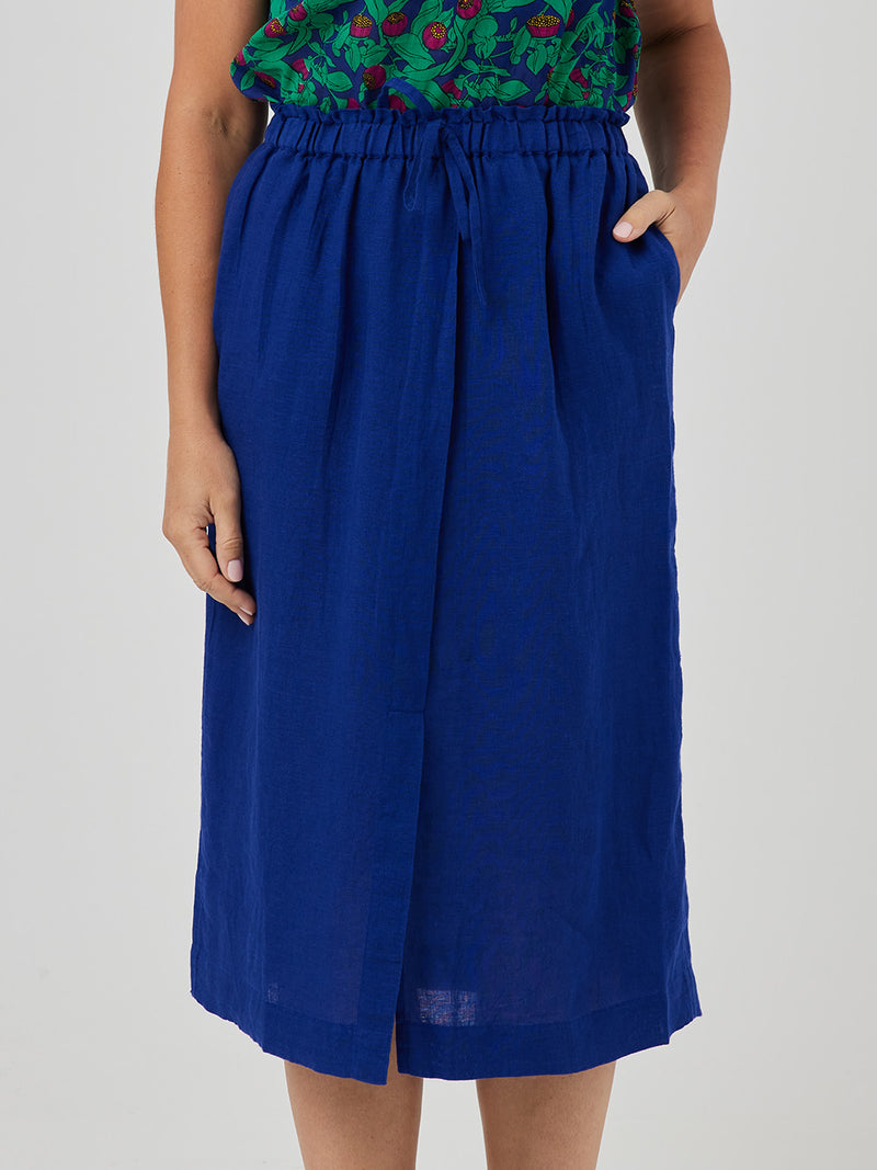 CAROLINE LINEN SKIRT