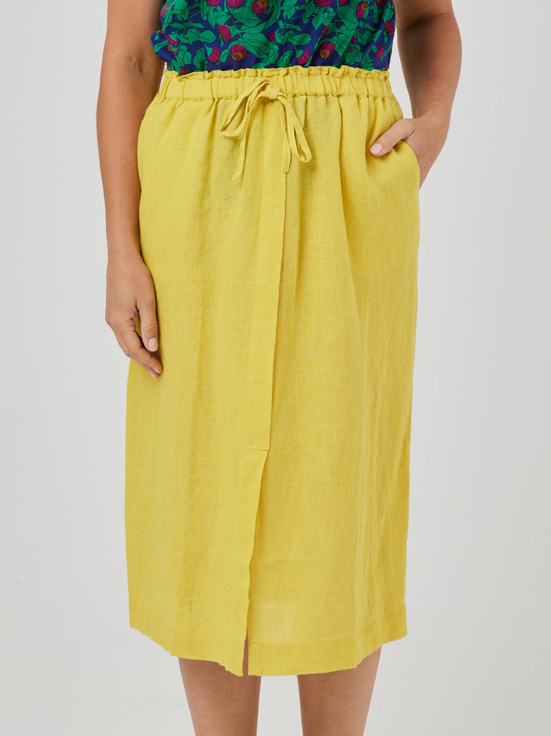 CAROLINE LINEN SKIRT